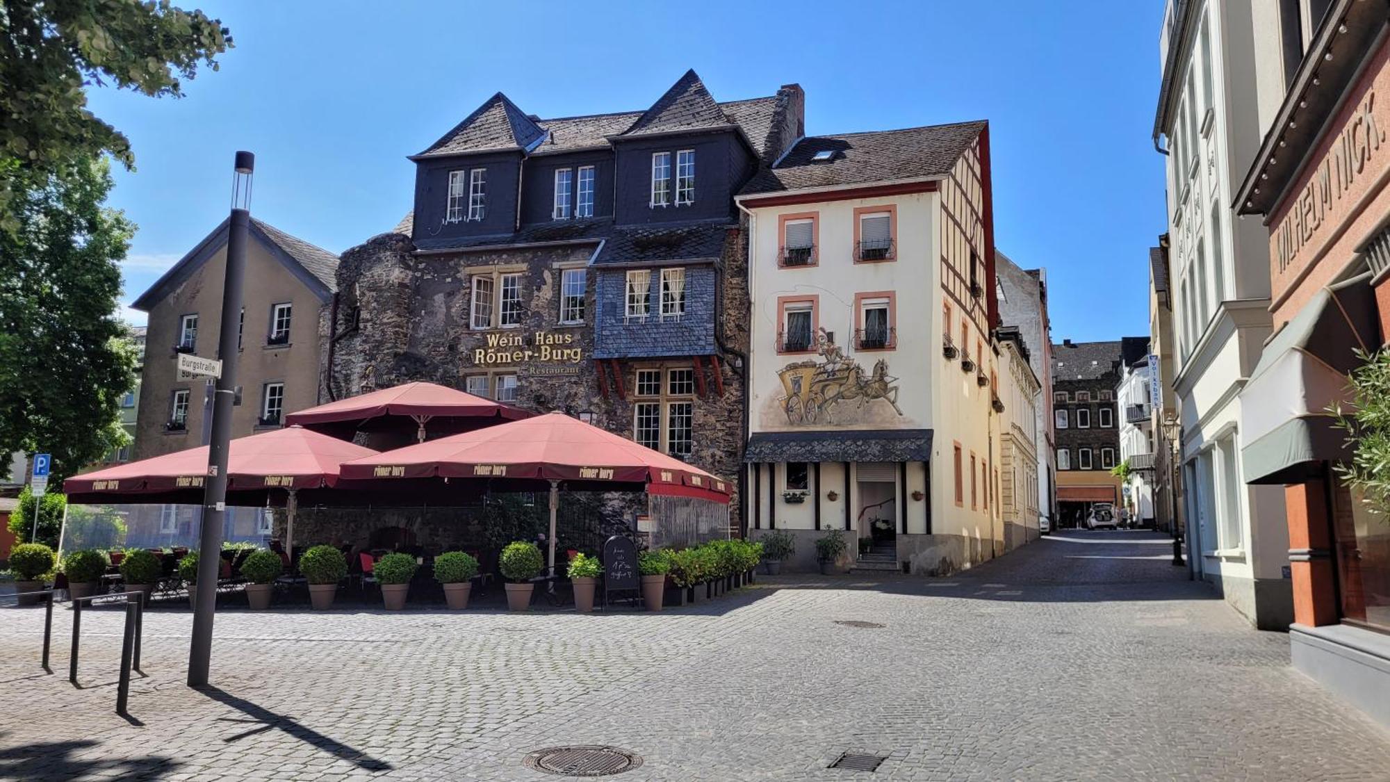 Urlaub Am Rhein, Ferienwohnung Mit Garten Boppard Exteriér fotografie