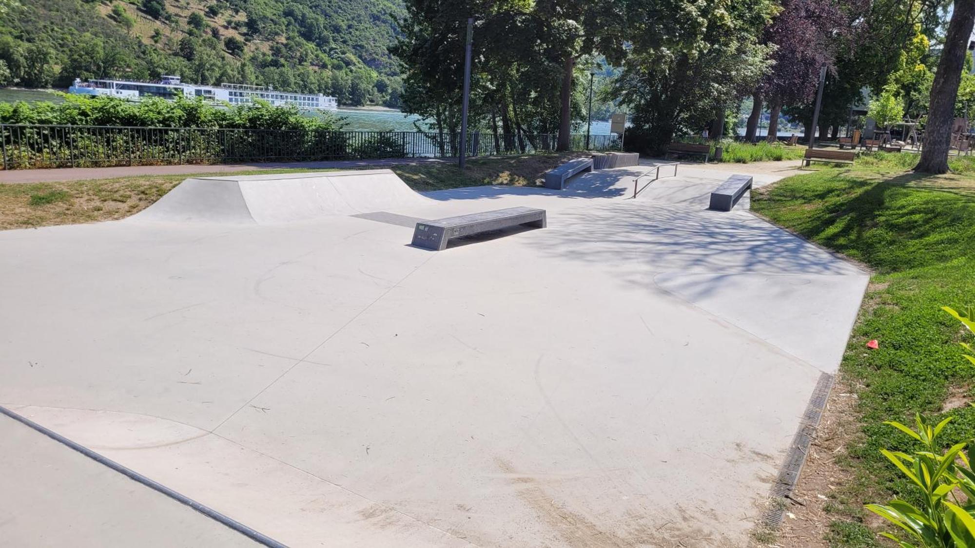 Urlaub Am Rhein, Ferienwohnung Mit Garten Boppard Exteriér fotografie