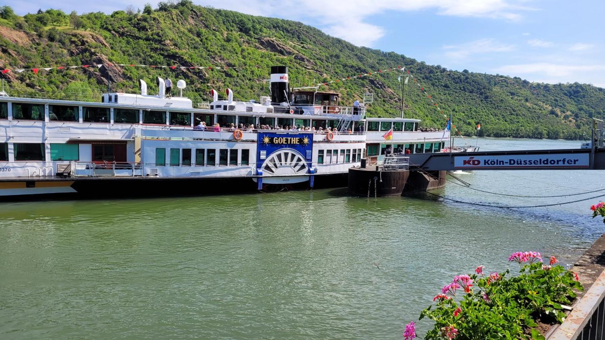 Urlaub Am Rhein, Ferienwohnung Mit Garten Boppard Exteriér fotografie